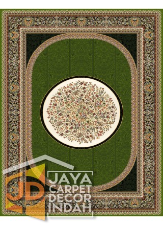 Karpet Permadani Solomon 700 Reeds Matin Green 3611 ukuran 120x160,160x230, 200x300, 250x350, 300x400